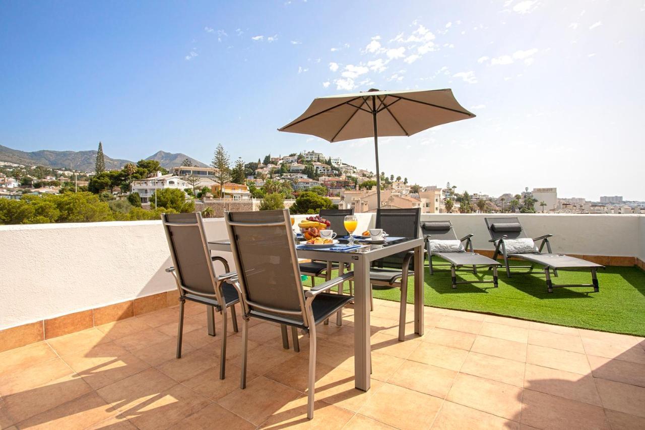 ático Frente Al Mar - Vistas, Piscina, Terrazas, Parking! * Benalmádena