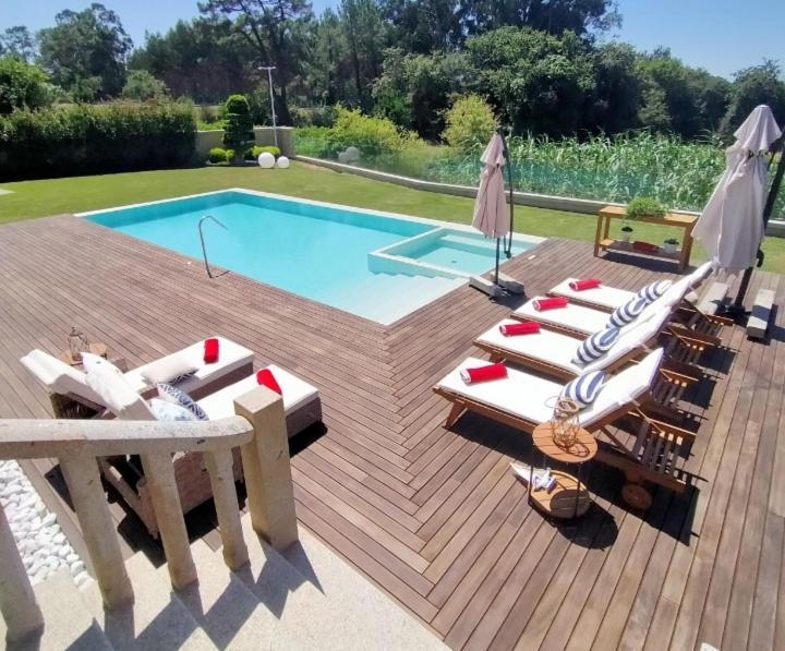 Espectacular Con Piscina Inifity * Vilagarcía de Arousa
