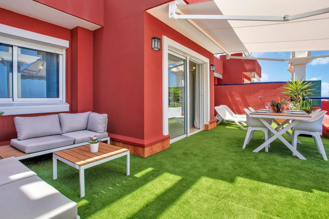 Wonderful View, Huge Terrace Solarium, Private Parking * Costa Adeje (Tenerife)
