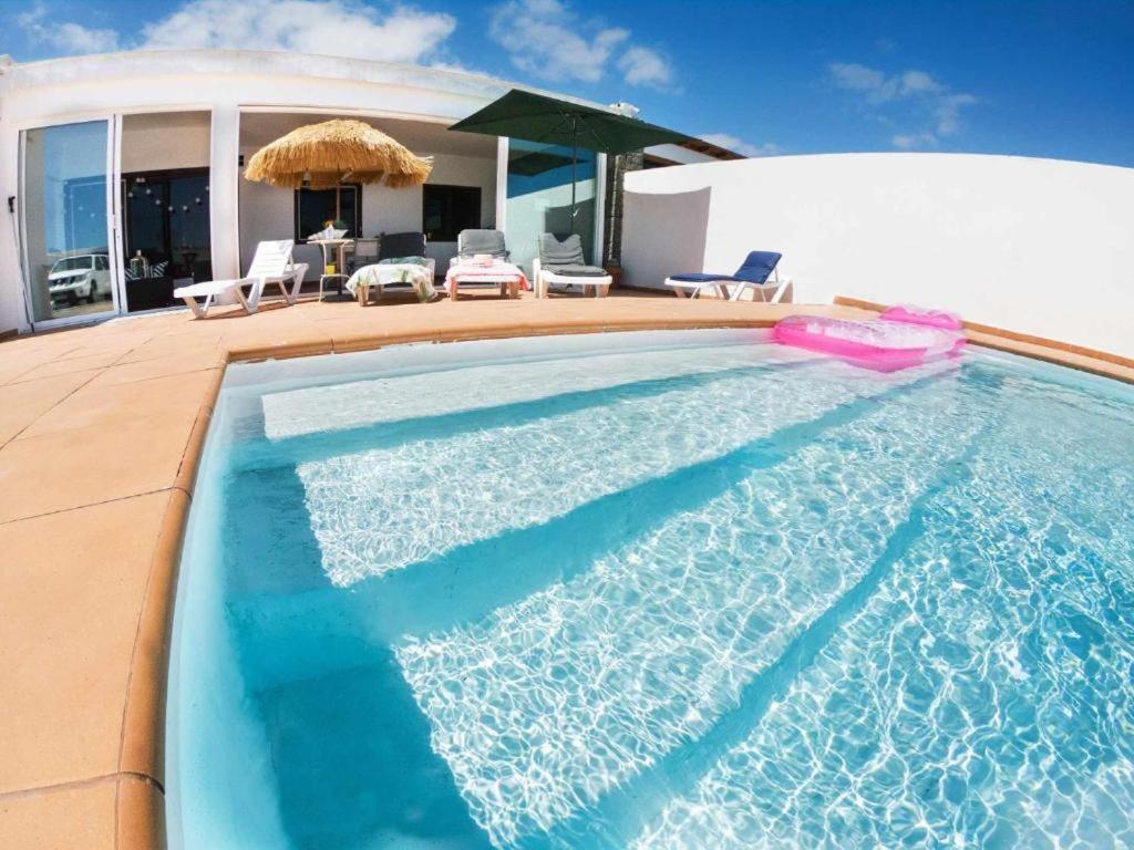 Baroli Amplia Piscina Privada Climatizada Villa Playa Blanca (Lanzarote)