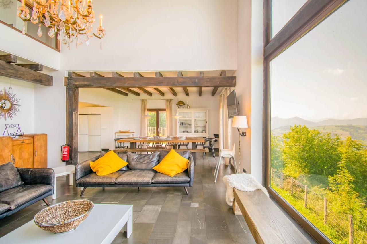 Behin Batean, Espectacular En Pleno Corazon Del Valle Baztan Chalet Ziga
