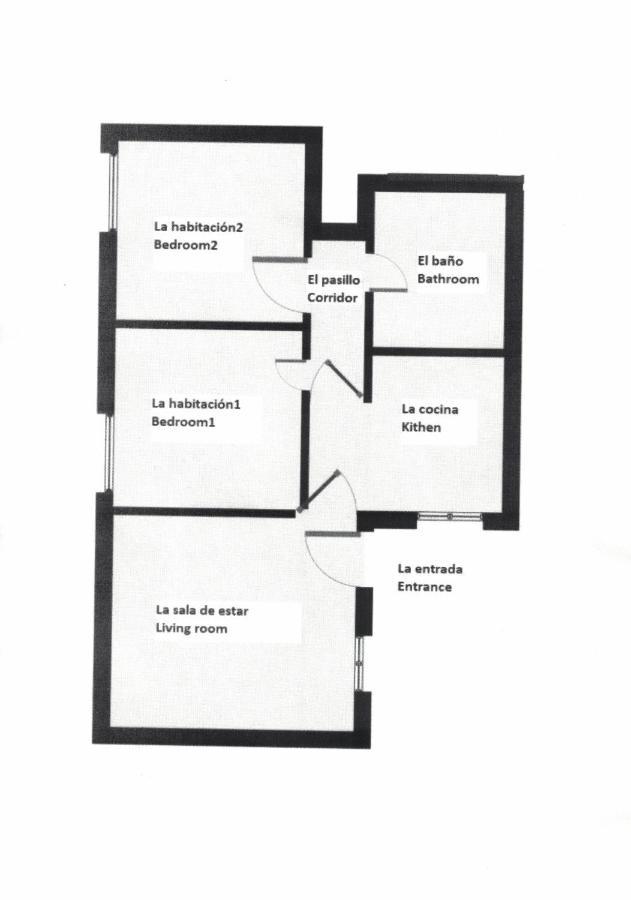 Piso de 2 dormitorios Madrid Centro Gran Vía - Plaza de España, el salón y 2 dormitorios tienen aire Apartamento *