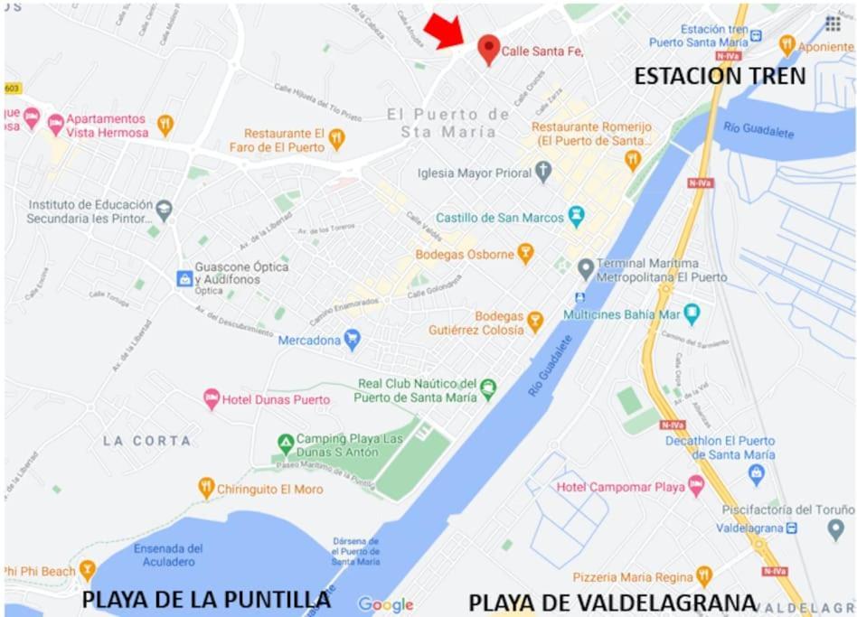 P Casa Con Azotea Privada Y Céntrica. Wifi+netflix El Puerto de Santa María