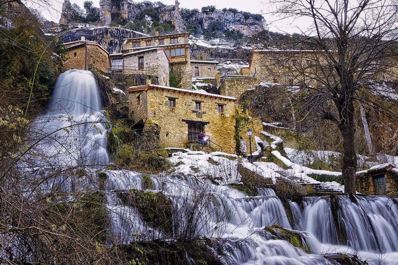 El Salto Del Agua Auténtico El Molino De La Cascada Orbaneja *