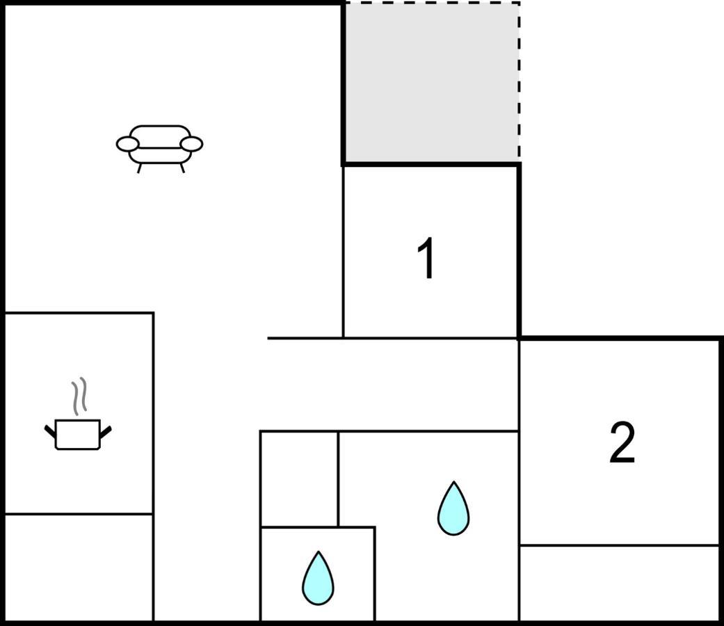 Lovely In With Swimming Pool Apartamento *