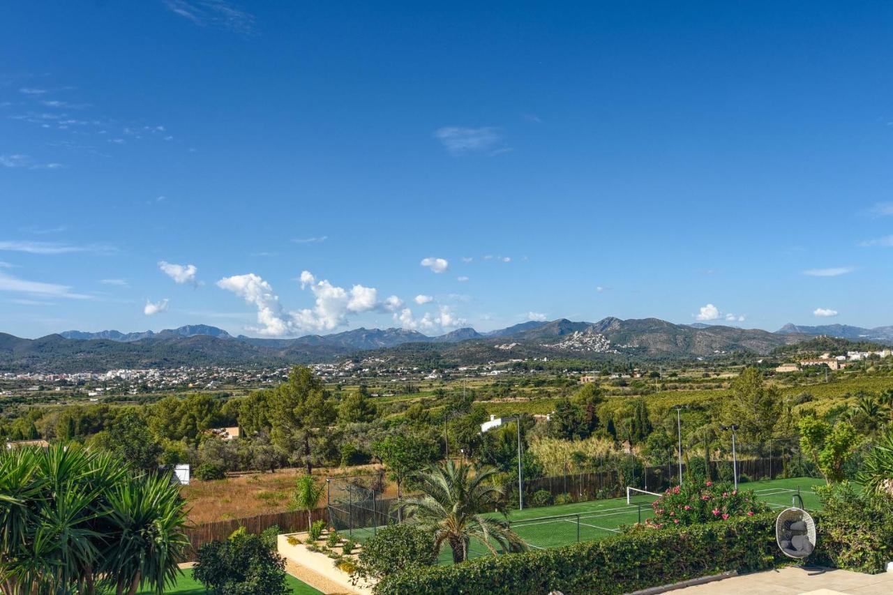 Sunset With Private Pool,tennis And Padel Court Javea