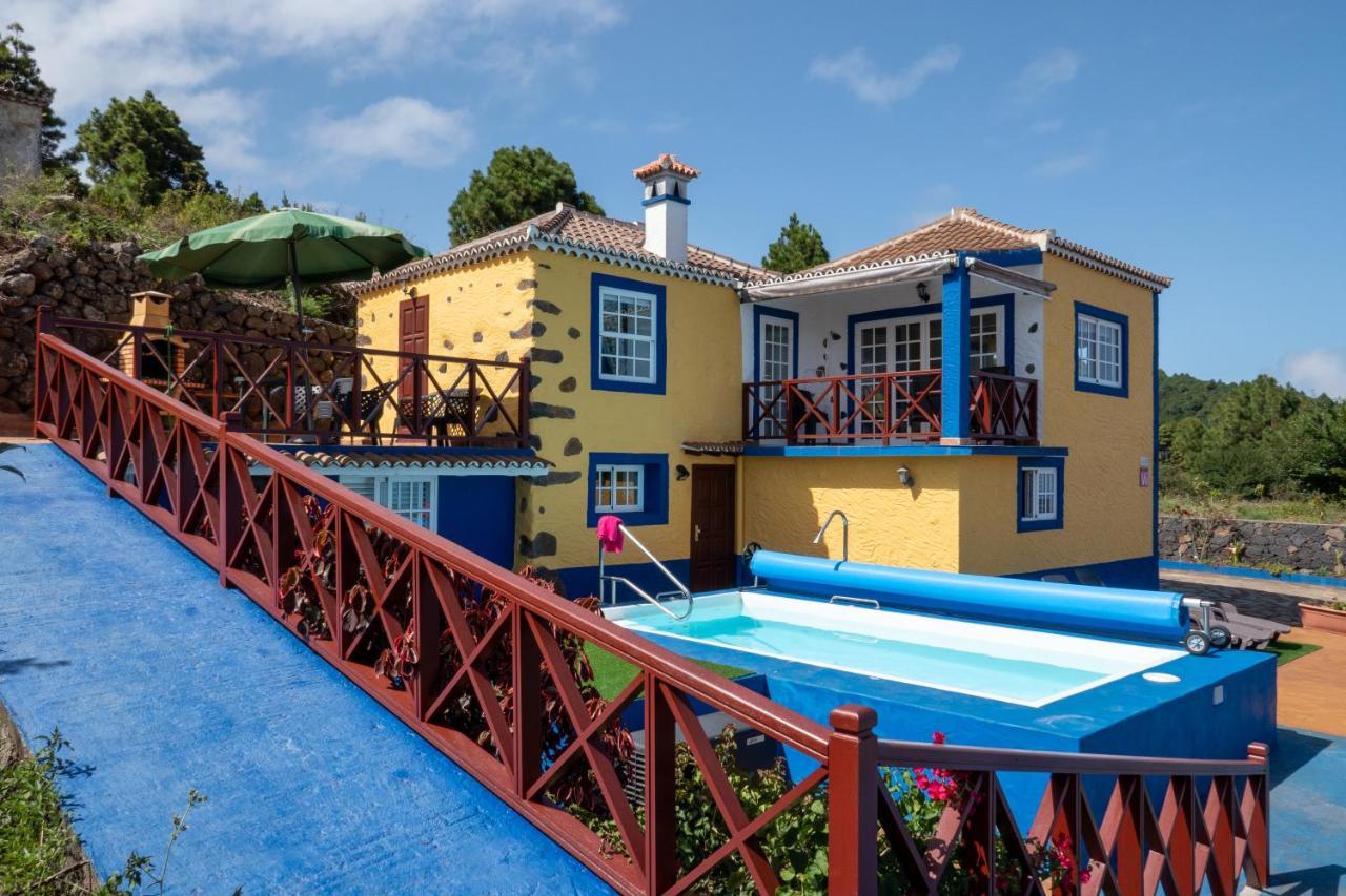 Casa Alba, Casa Rústica En La Colina Con Piscina-spa Climatizada Y Vistas Al Mar Сasa de vacaciones Puntallana