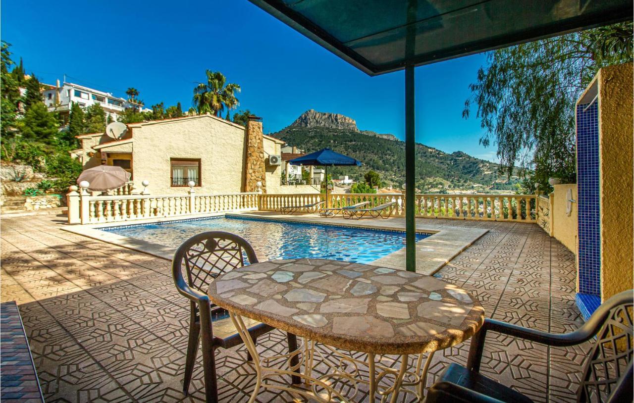 Holiday Home Vista Ifach By Interhome