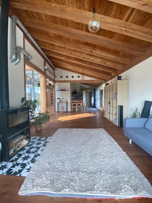 Agradable Casa De Bio-construccion Con Chimenea Сasa de vacaciones Vitoria