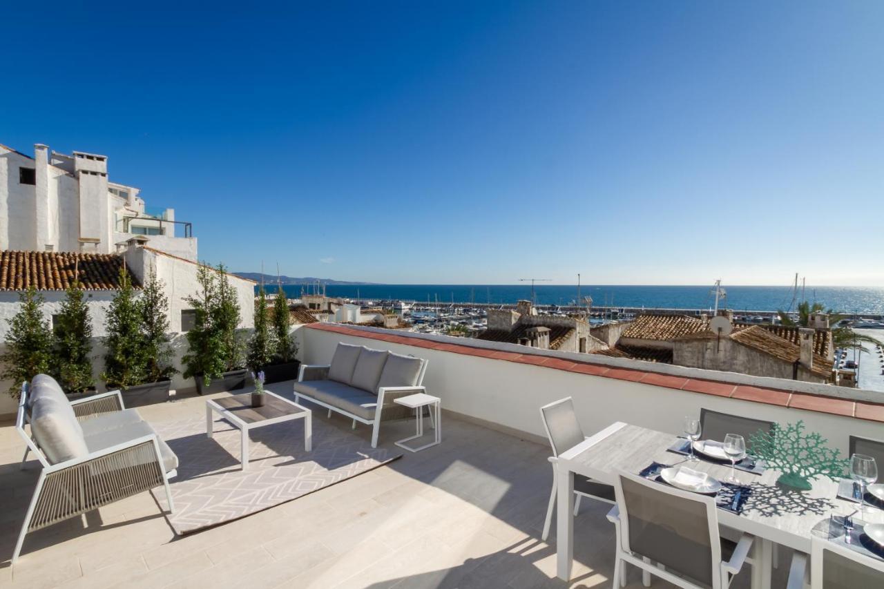 Banus - Puerto Banus Harbour Sea Views Penthouse Apartamento Marbella