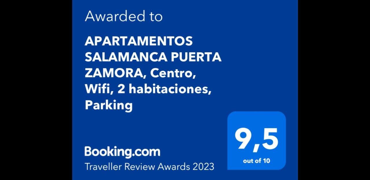 Puerta Zamora, Centro, Wifi, 2 Habitaciones, Parking Apartamento *