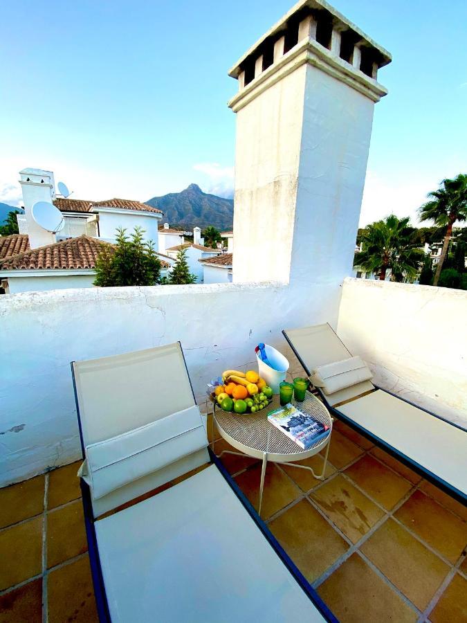 Ab - Design Penthouse Duplex - 3 Mn To Puerto Banus And - Golden Mile - Pool And Tropical Apartamento Marbella