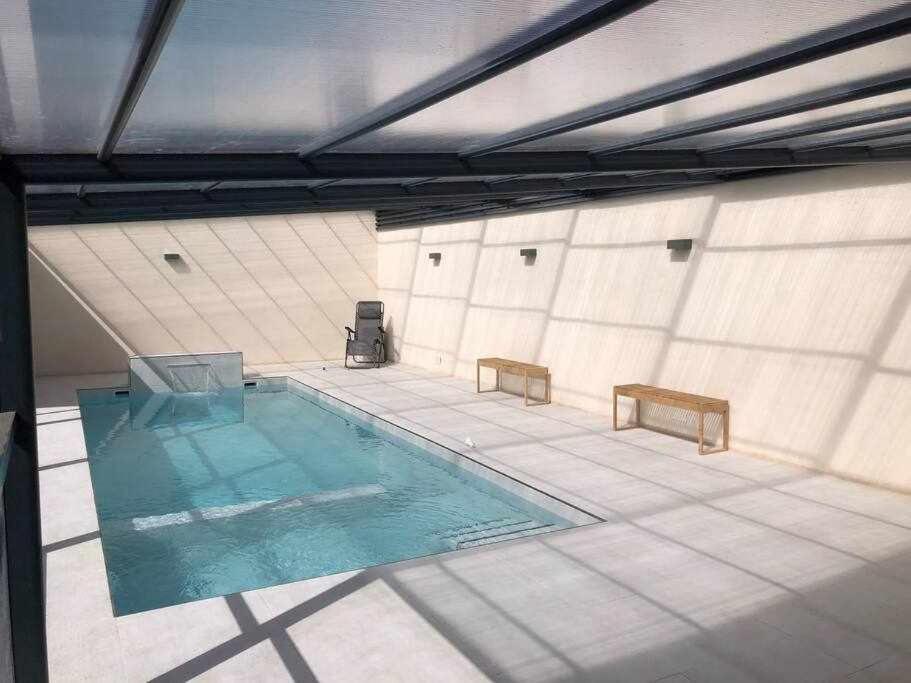 Сasa de vacaciones El Pez Casa Con Piscina Climatizada Villafranca de los Caballeros