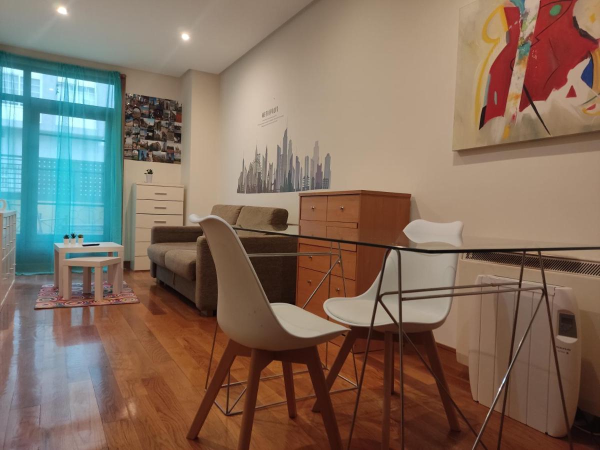 Pleno Centro, Terraza, Principe, 5 Min Casco Vello Y Estacion Ave Apartamento *