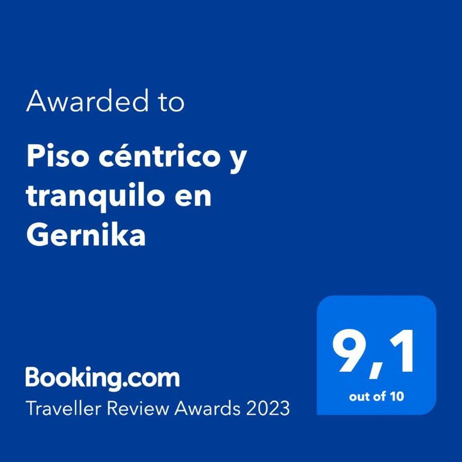 Apartamento Piso Céntrico Y Tranquilo En Gernika *