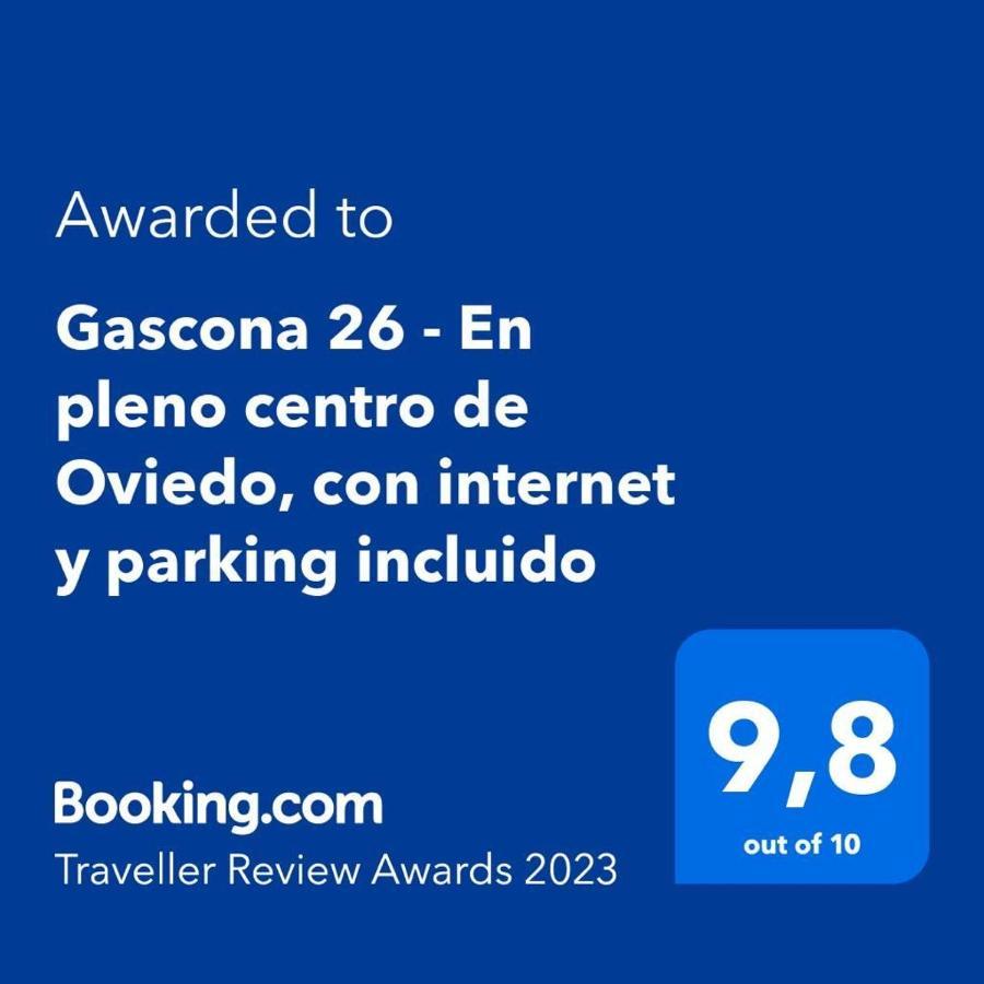 Apartamento Gascona 26 - En Pleno Centro De Oviedo, Con Internet Y Parking Incluido *