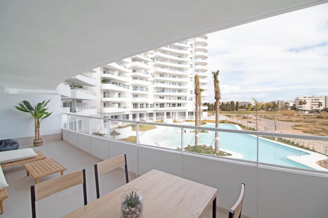 Global Properties, Con Terraza Y Vistas A La Piscina En Gran Canet Apartamento Canet d'En Berenguer