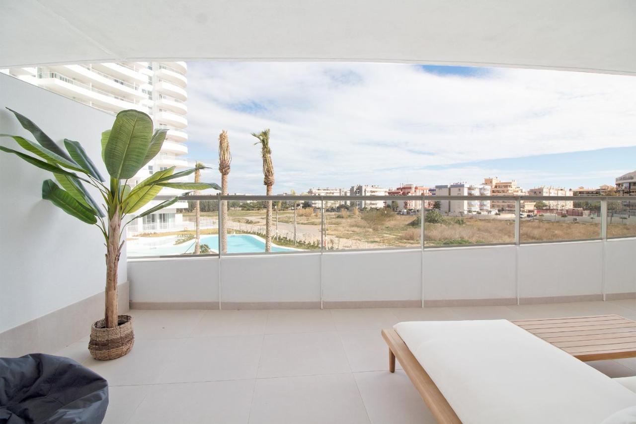 Apartamento Global Properties, Con Terraza Y Vistas A La Piscina En Gran Canet