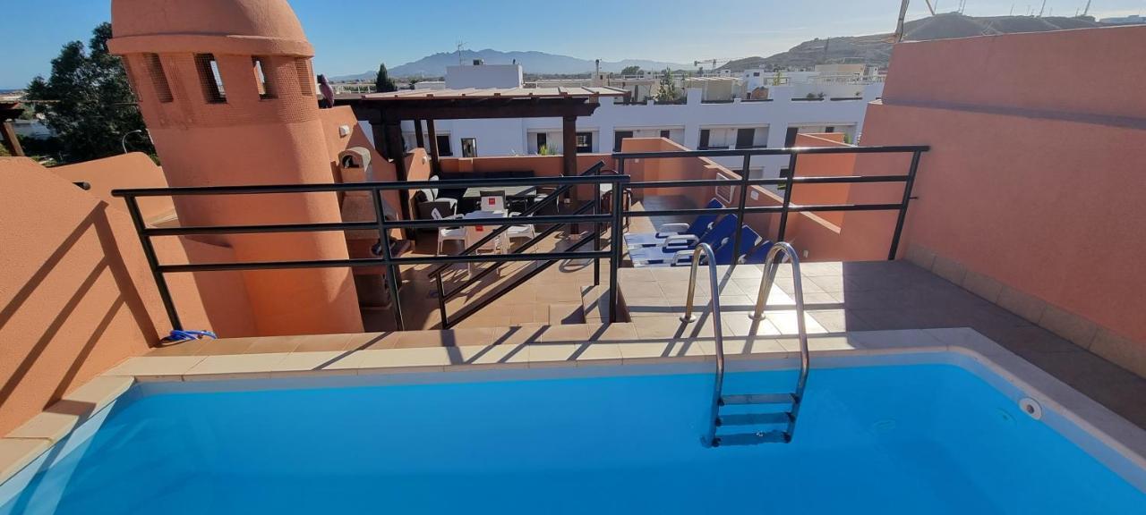Homes Of Spain, Paraiso Playa, Ed Tahiti, Atico F De 2 Con Piscina Privada En Solarium Y Barbacoa, Pie De Playa * Vera
