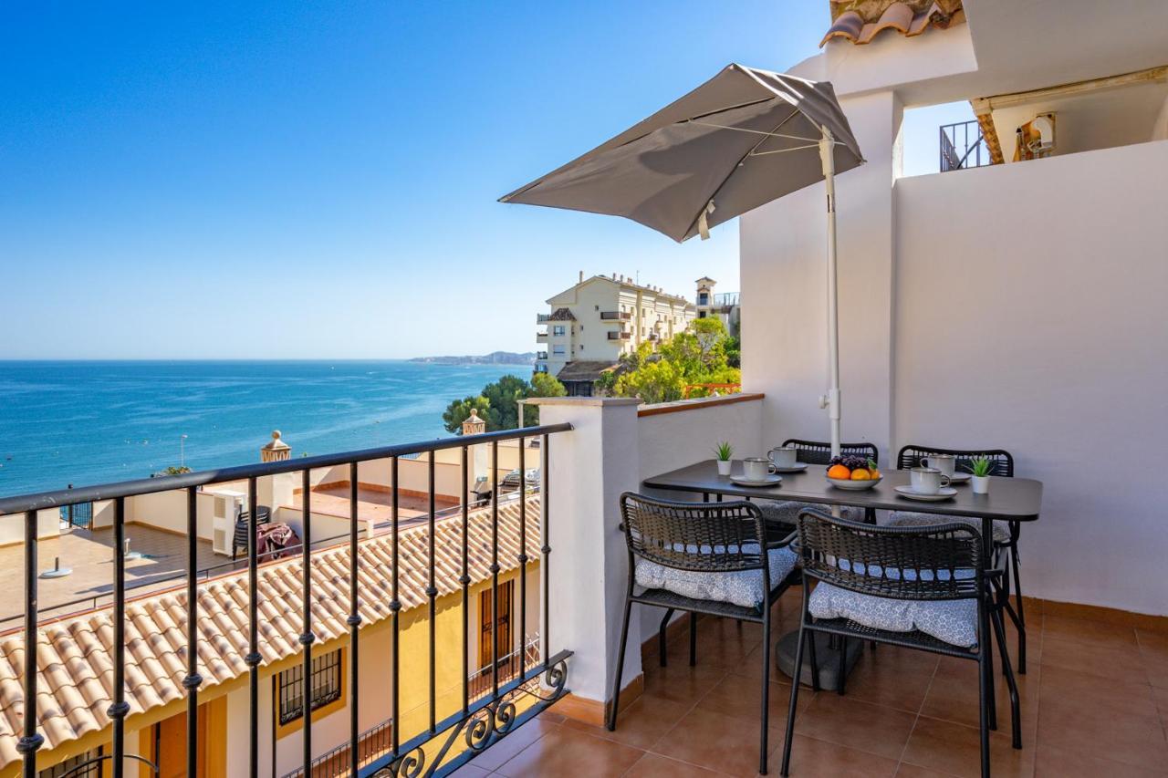 Seaview Terrace With Pool In Carvajal By Costarentals - Ref 103 *