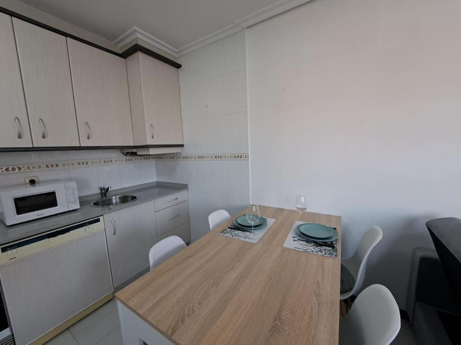 Apartment Baiona, Primera Linea De Playa Ladeira, Terraza. Baiona