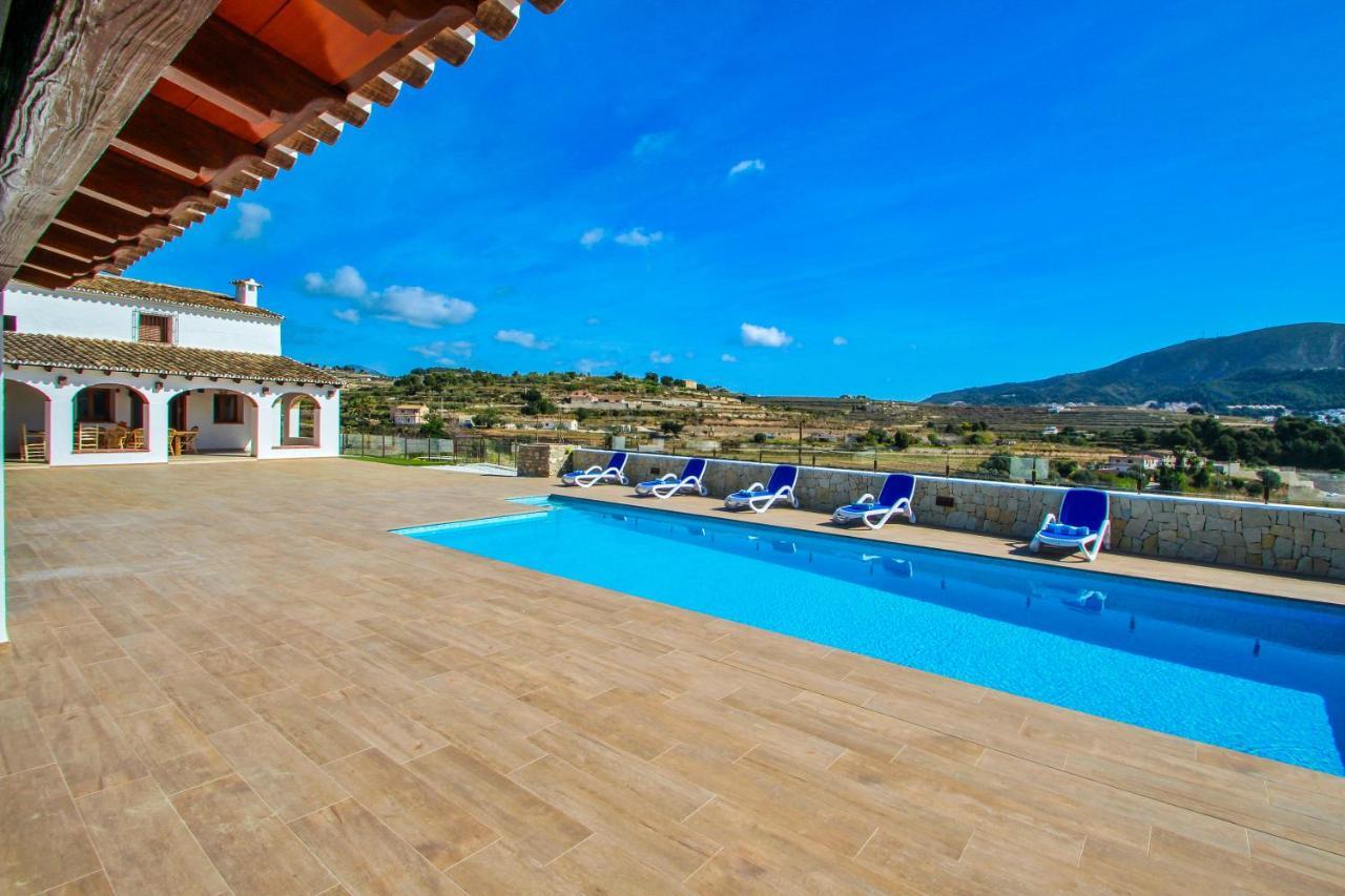 Rosalia - With Panoramic View And Private Pool In Teluda * Teulada
