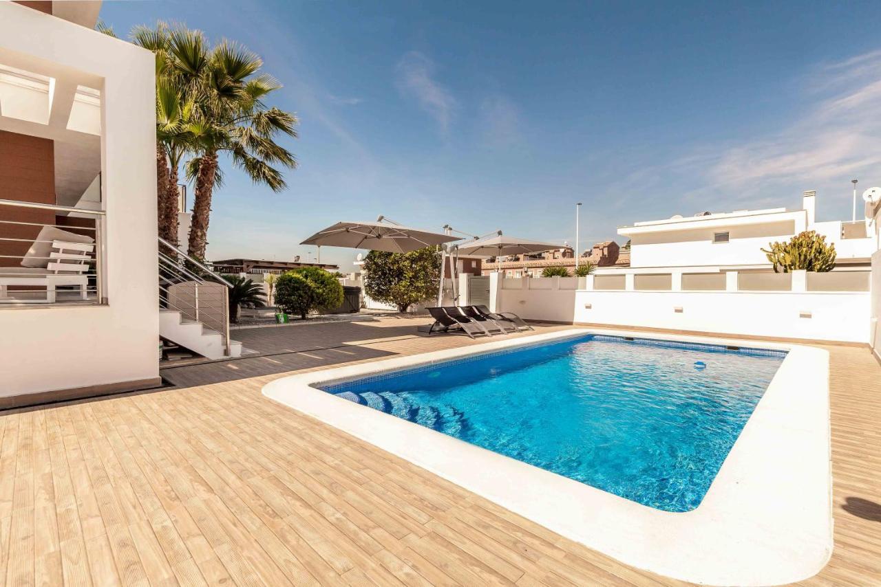 Casa Bos Orange Wellness Luxury Entire Jacuzzi & Pool Gran Alacant Near Villa