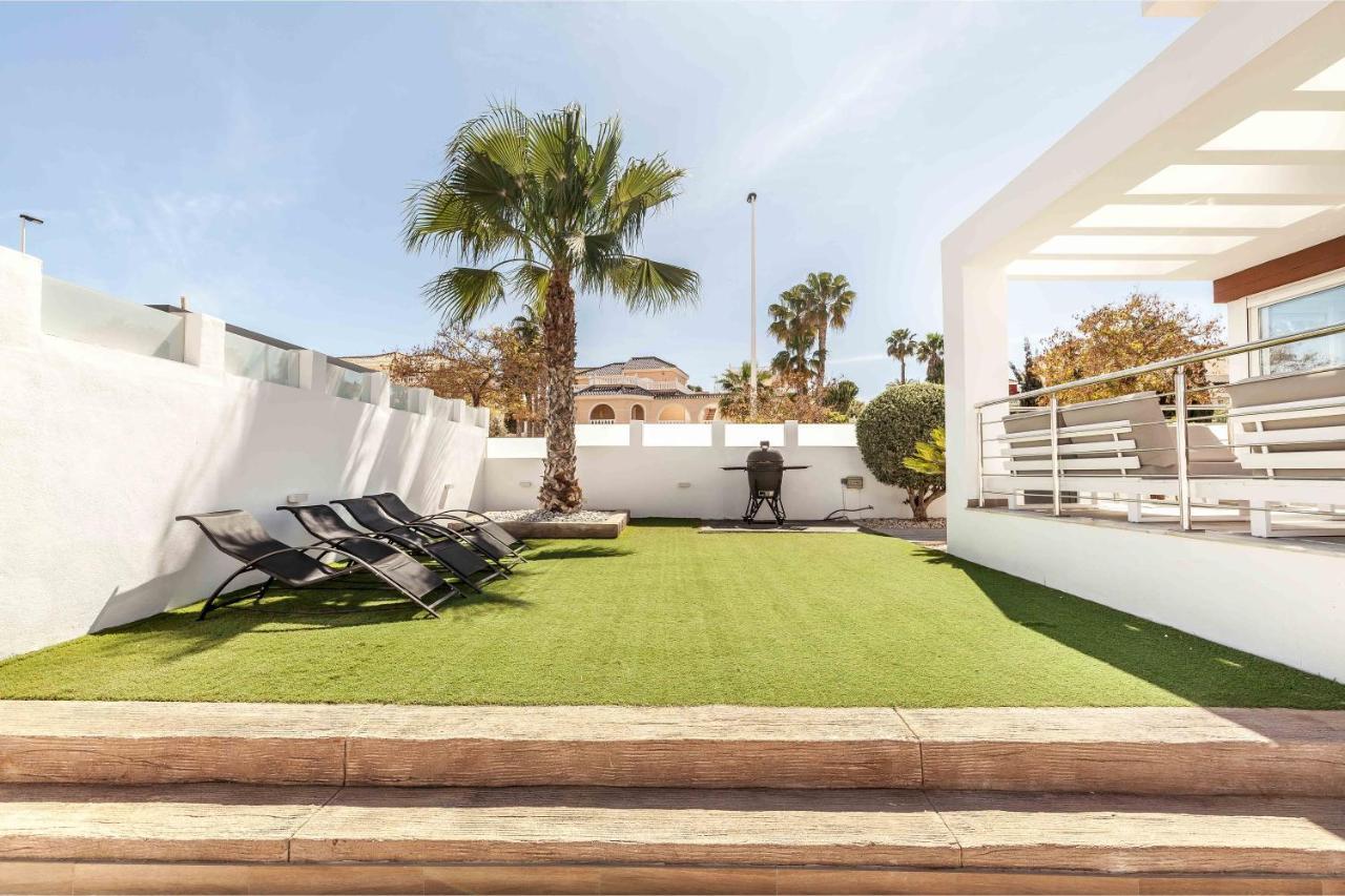 Villa Casa Bos Orange Wellness Luxury Entire Jacuzzi & Pool Gran Alacant Near Puerto Marino