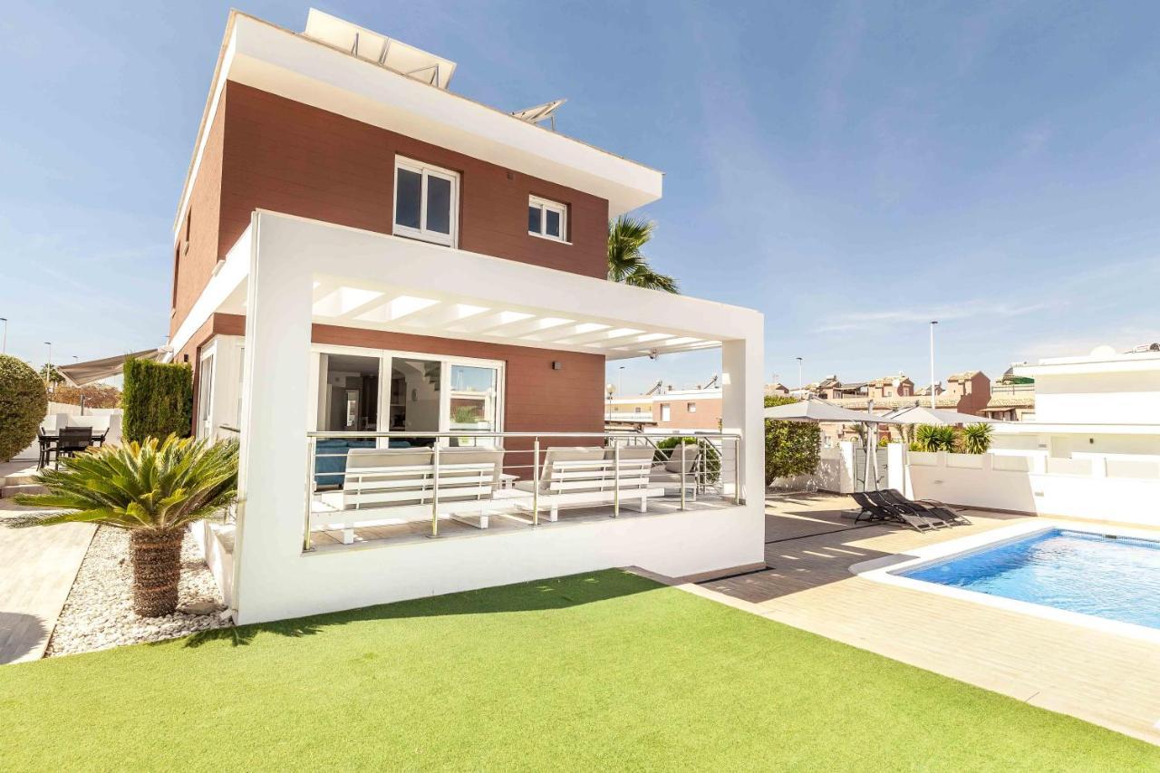 Casa Bos Orange Wellness Luxury Entire Jacuzzi & Pool Gran Alacant Near * Puerto Marino
