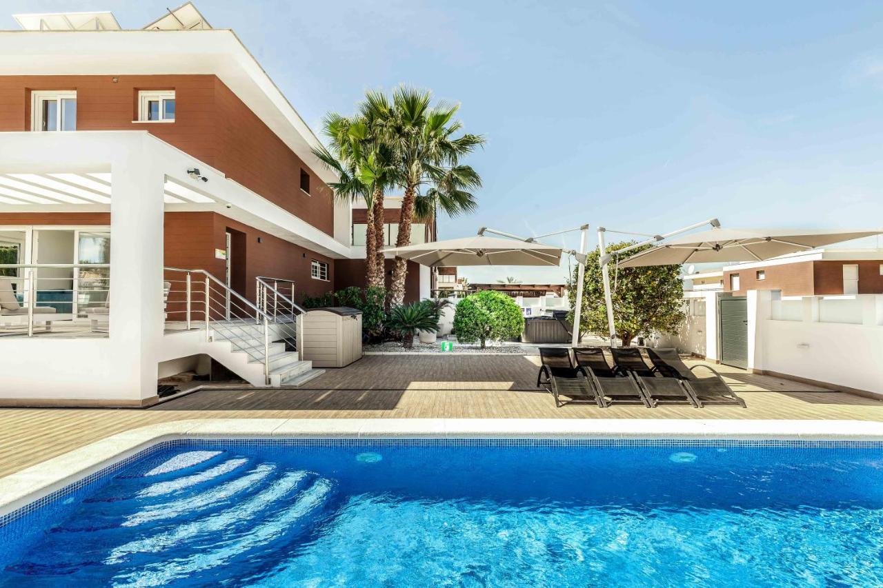 Casa Bos Orange Wellness Luxury Entire Jacuzzi & Pool Gran Alacant Near *