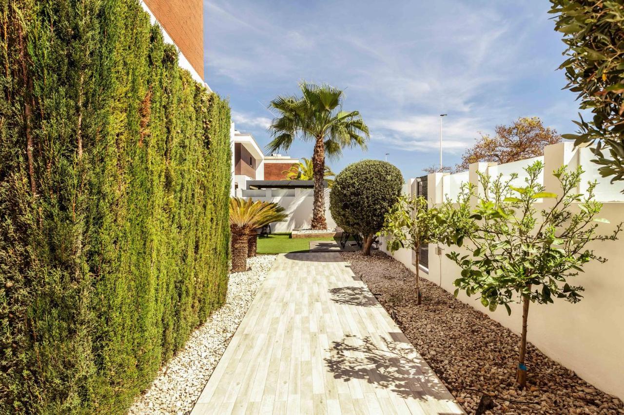 Casa Bos Orange Wellness Luxury Entire Jacuzzi & Pool Gran Alacant Near Villa Puerto Marino