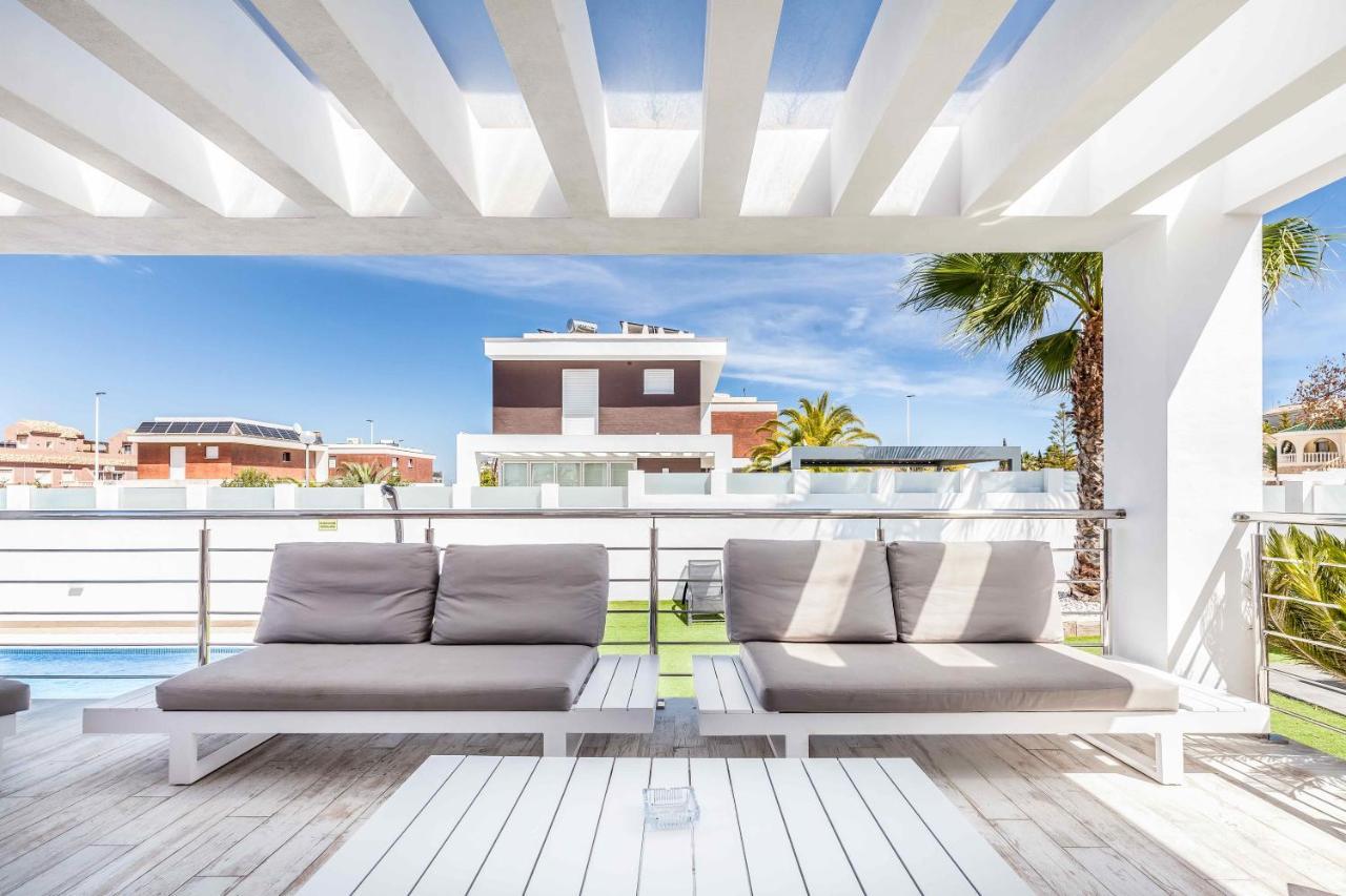 Casa Bos Orange Wellness Luxury Entire Jacuzzi & Pool Gran Alacant Near Villa *