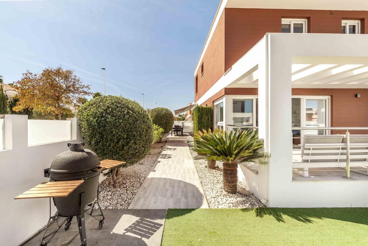 Casa Bos Orange Wellness Luxury Entire Jacuzzi & Pool Gran Alacant Near Villa Puerto Marino