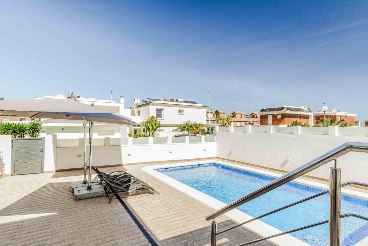 Casa Bos Orange Wellness Luxury Entire Jacuzzi & Pool Gran Alacant Near Puerto Marino