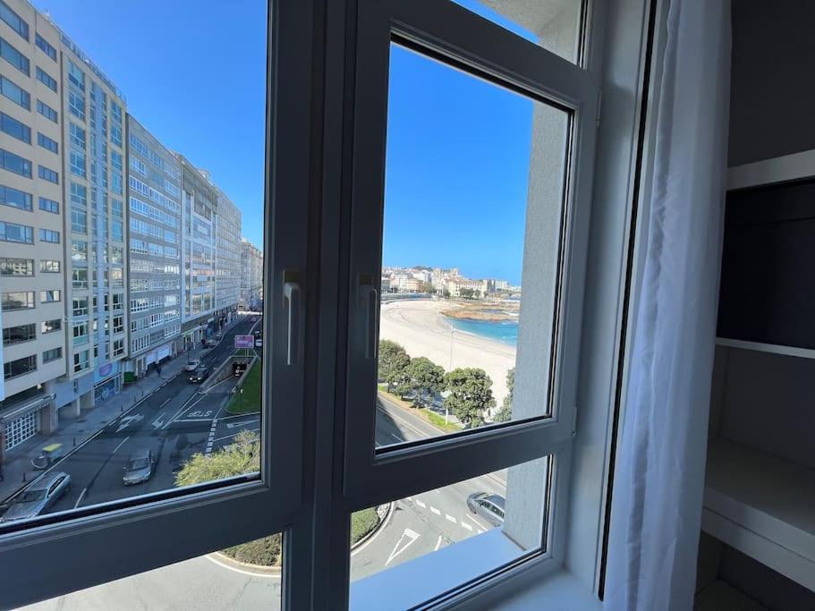 Primera Linea De Playa De Riazor Apartamento