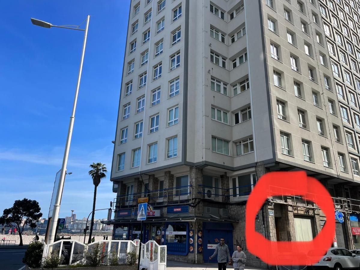 Primera Linea De Playa De Riazor Apartamento