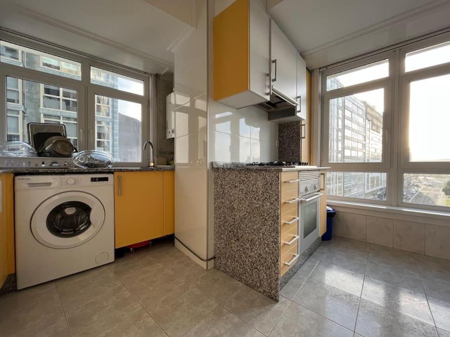 Apartamento Primera Linea De Playa De Riazor A Coruña