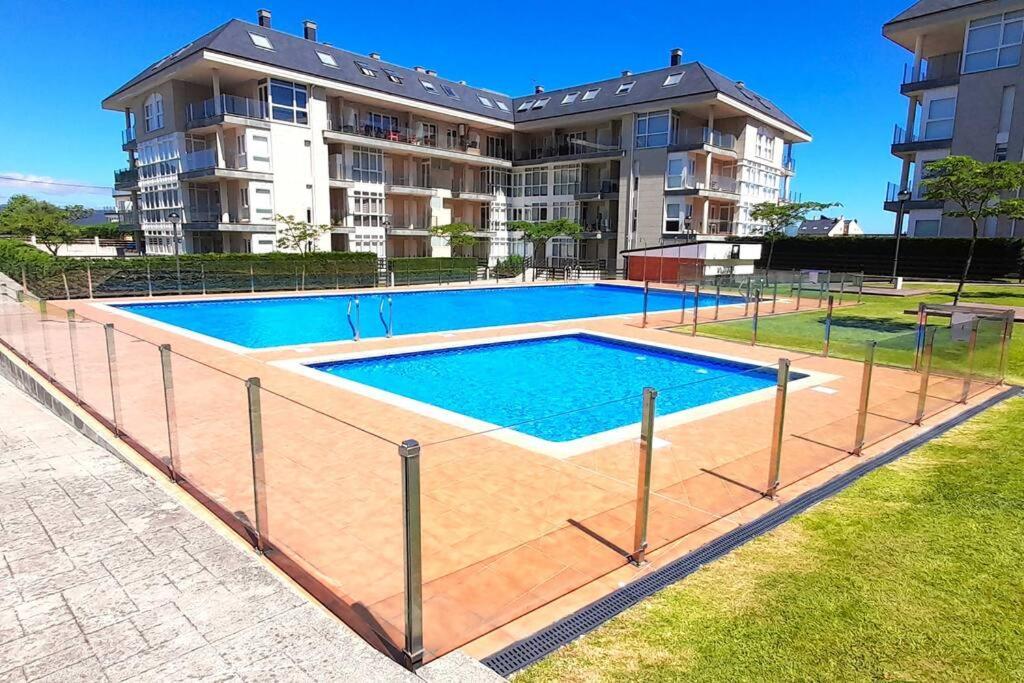 Apartamento Playa Con Jardin Y Piscina Foz