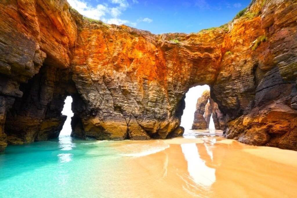 Apartamento Playa Catedrales Con Terraza