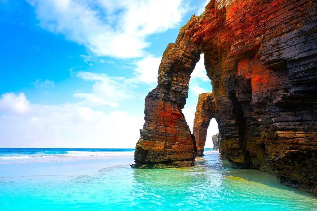 Apartamento Playa Catedrales Con Terraza *