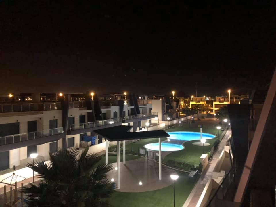 Apartment Higuericas Costa 222 Haerlig Takterrass Med Havsutsikt - Pool Och 250m Stranden Torre de la Horadada