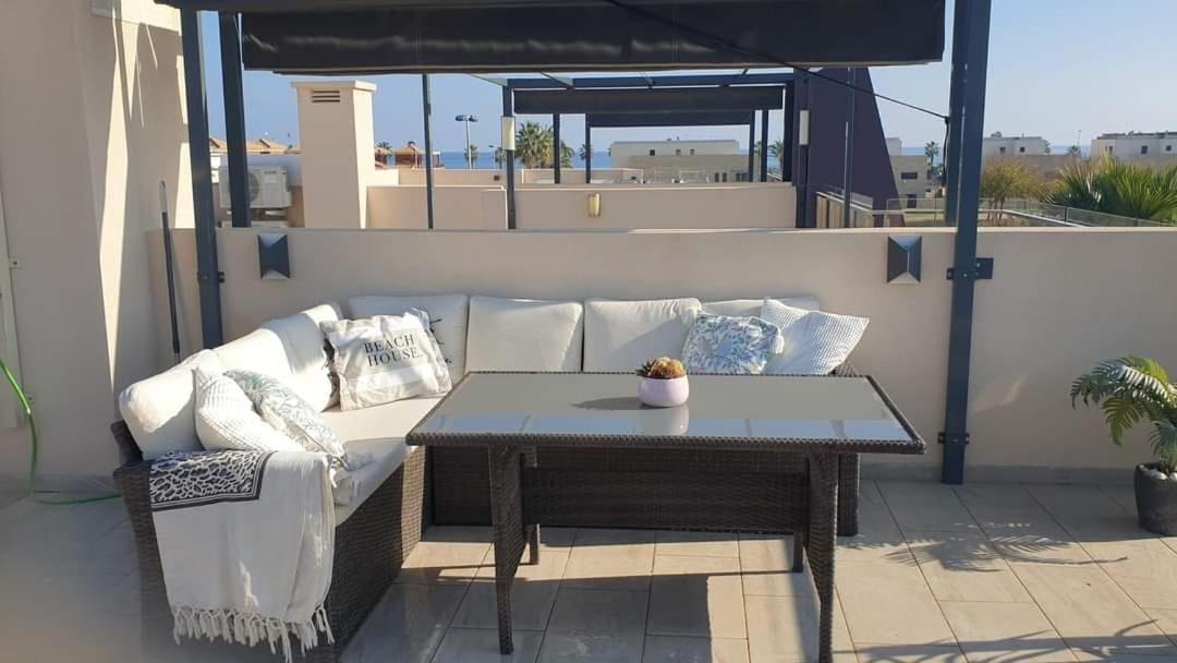 Higuericas Costa 222 Haerlig Takterrass Med Havsutsikt - Pool Och 250m Stranden *