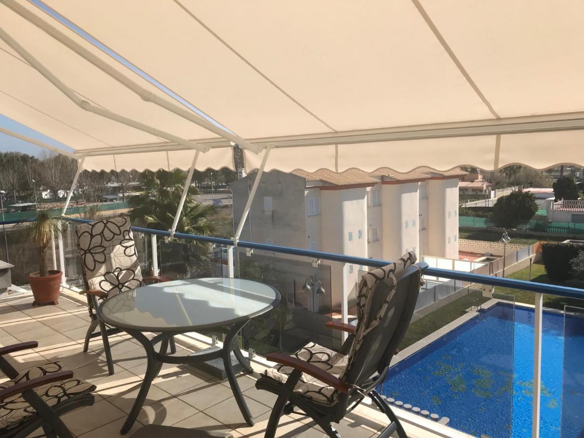 Penthouse Playa Rabdells With Pool And Seaview