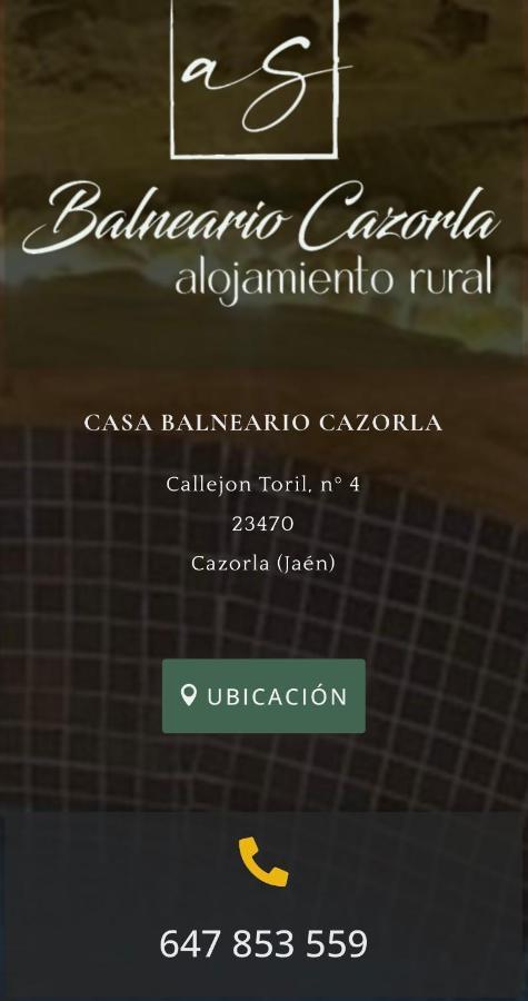 Holiday home Casa Balneario Cazorla