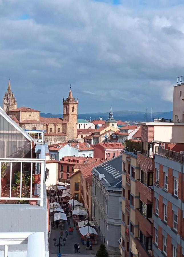 Apartamento Atico Quintana I - Con Terraza, Vistas A La Ciudad, En El Centro, Con Wifi Y Garaje Oviedo