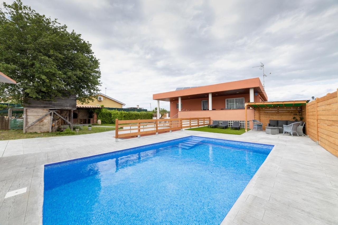 Piscina De Sal Barbacoa Wifi, Parking Gratis, 3 Min Pga Casa El Roble * Gerona