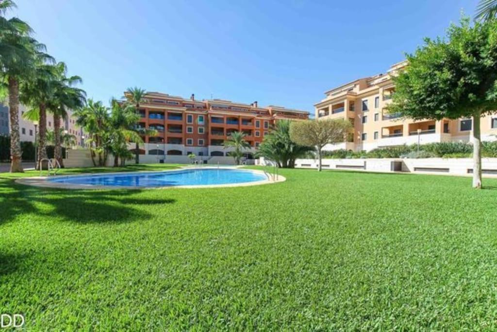 Apartment Hogar Brisa De Marinas Acogedor Con Amplia Terraza Y Acceso Directo A Piscinas-comfortable With Spacious Terrace And Direct Pool Access *