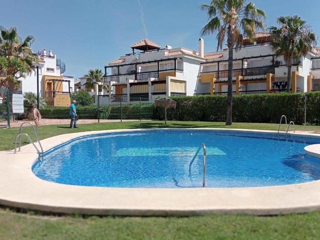 Playa 2 Hab 2 Baños, Parking, A/a, Padel, Piscina Climatizada Y Verano Vera
