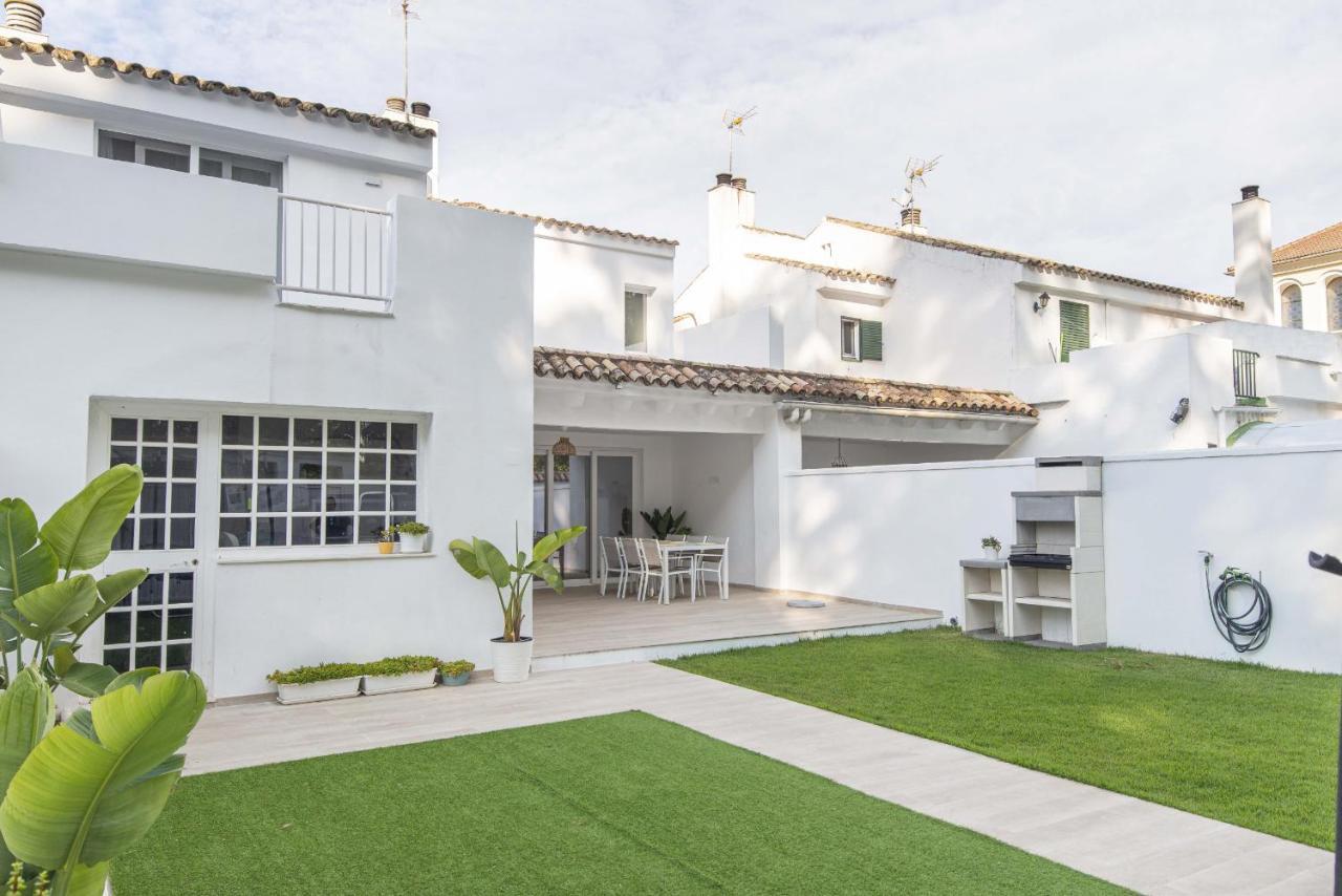 Apartamento Casa con jardín privado a 300 metros de la playa, piscina El Puerto de Santa María