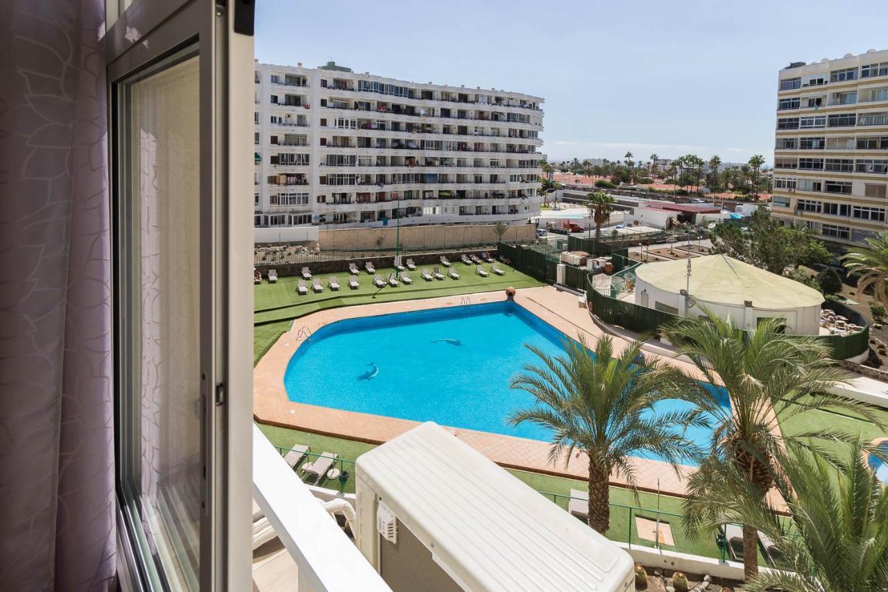 Isadora: Vista Piscina Apartment Playa del Ingles (Gran Canaria)